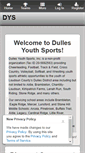 Mobile Screenshot of dullesyouth.com